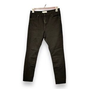 Black High Rise Skinny Jeans sz 13